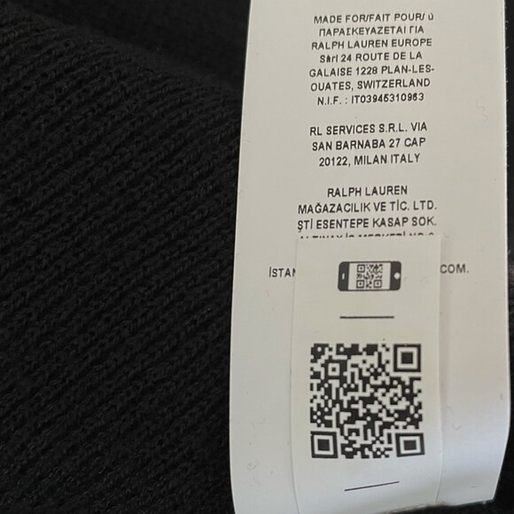 Ralph Lauren Purple Label Black Men’s Cashmere Silk Black Hoodie NWT ITALY $1295 - Picture 11 of 12